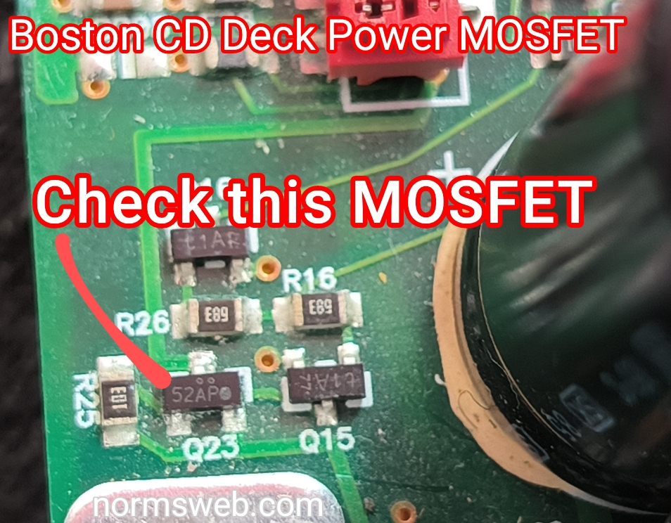 Boston Microsystem CD - CD deck MOSFET